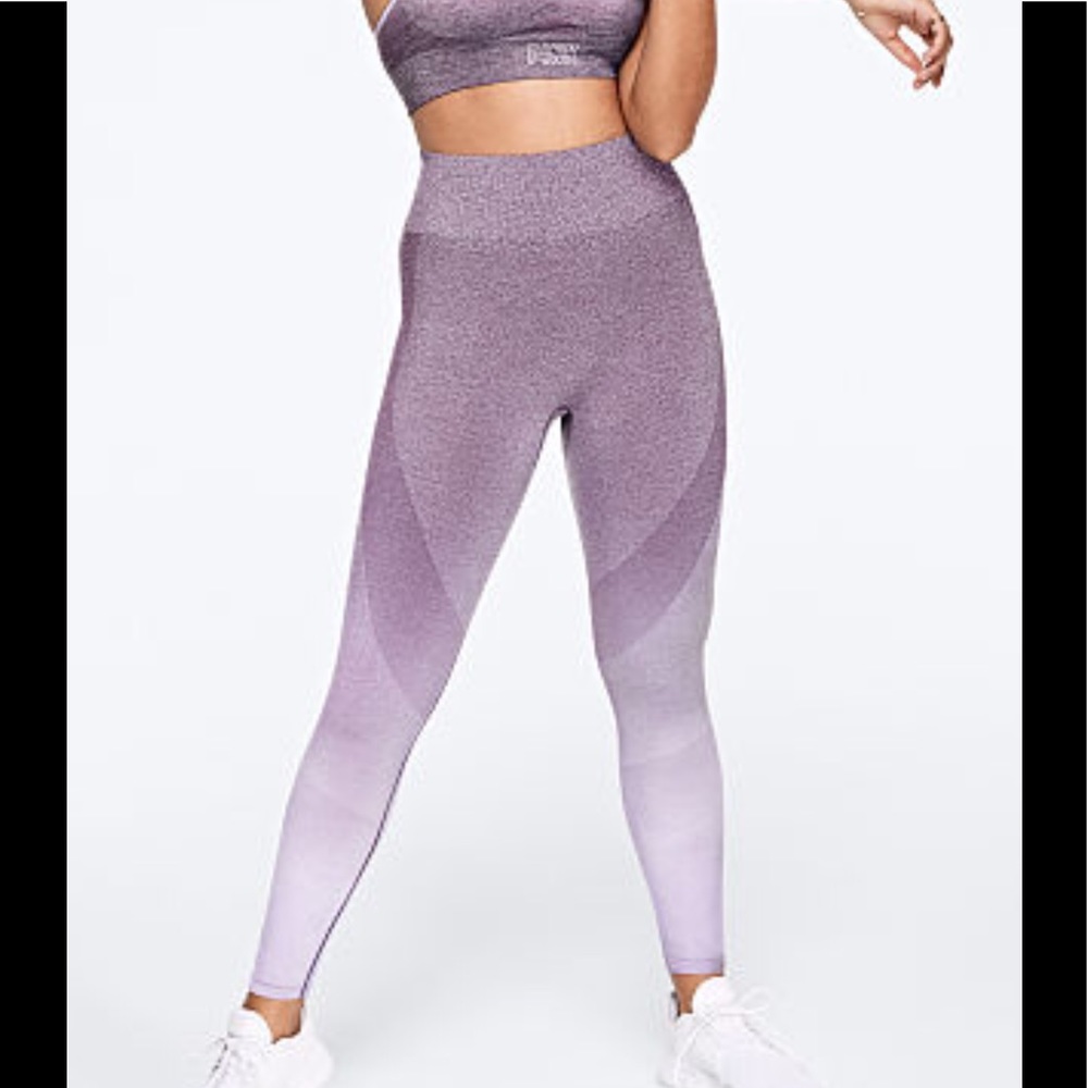 Pink Victoria’s Secret Seamless Workout Tights NWT